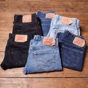 Vintage Levi’s 550 High Waist wedgie fit Jeans